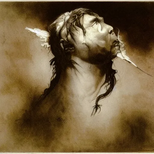 Image similar to francisco goya, stephen gammell