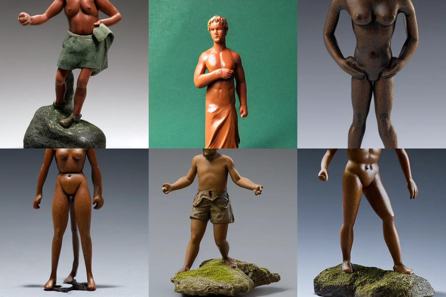 Prompt: a nothofagus model figurine