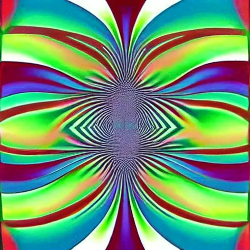 Prompt: optical illusion art, op art,