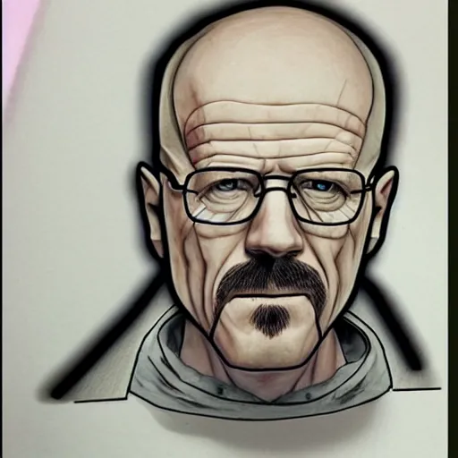 Prompt: Heisenberg from breaking bad, accurate anatomy, highly detailed, realistic, centered, portrait