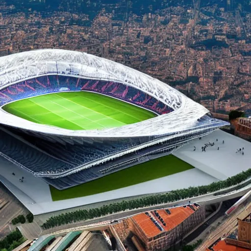 Image similar to Genoa new stadium,