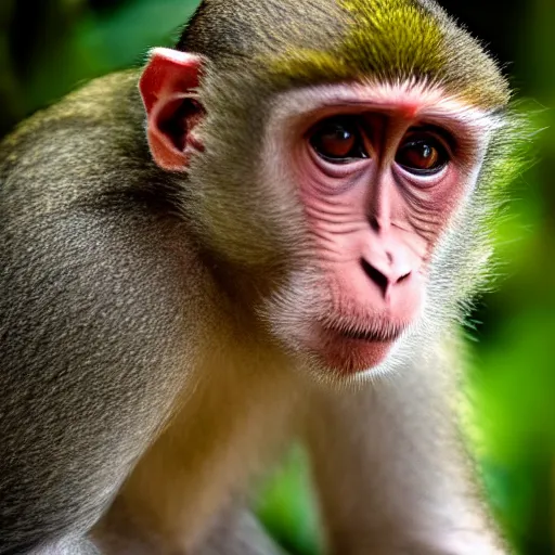 Image similar to child macaque in ukraine