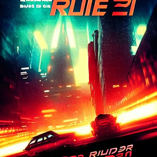 Image similar to blade runner 2 0 2 2, poster