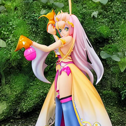 Image similar to princess peach kimono pvc figure by aniplex