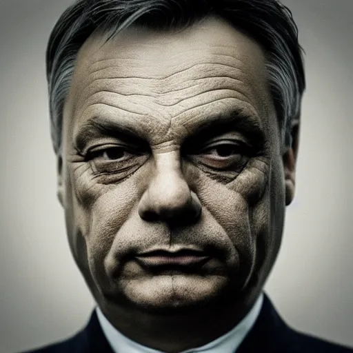 Image similar to album cover of viktor orban