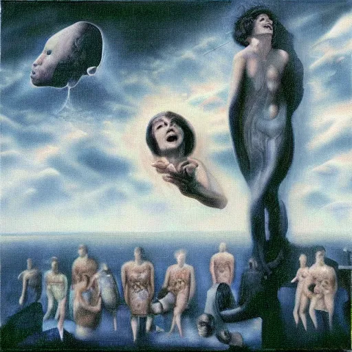 Image similar to the rapture, surrealism