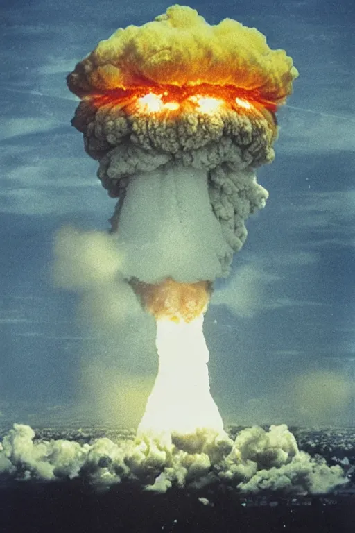 Image similar to a nuclear explosion