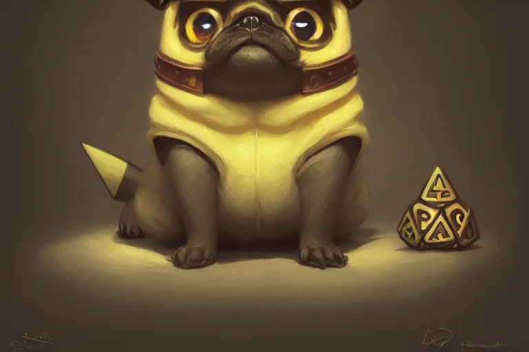 Prompt: photography of pikachu pug, deep focus, d & d, intricate, elegant, highly detailed, digital painting, artstation, concept art, matte, sharp focus, illustration, hearthstone, art by artgerm and greg rutkowski and alphonse mucha