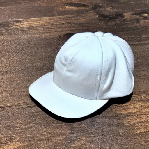 Prompt: white cap