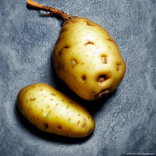 Image similar to potato in incredible detail