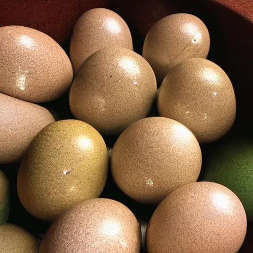 Image similar to goblin eggs