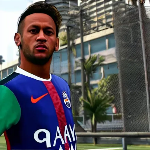 Image similar to neymar in gta v