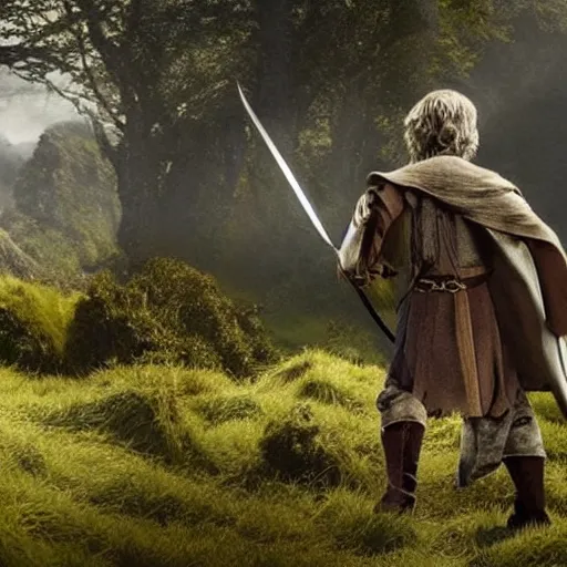 Prompt: Lord Of The Rings made by Pixar studio, hyperdetalied, ultrarealistic,