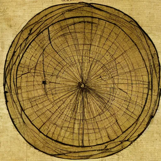 Prompt: the internet drawn by Leonardo da Vinci