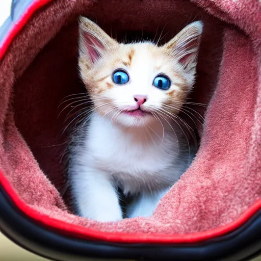 Prompt: a kitten in a big boot, HD, professional photograph, 8K, highly detailed, high quality