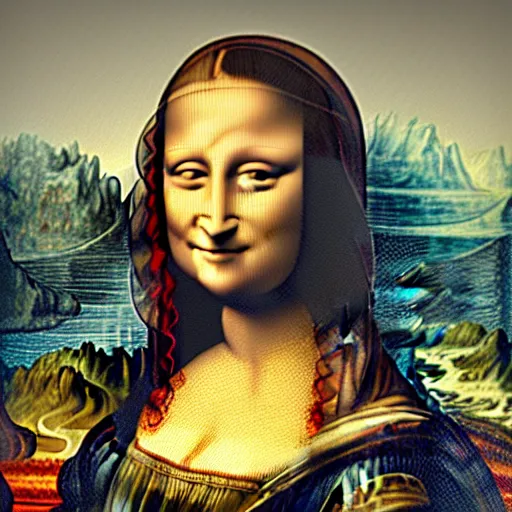 Image similar to mona lisa