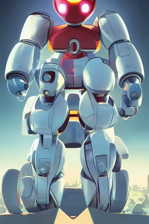 Image similar to metabots medabots medarotto medarot robot minimalist comics helmet mask neon cybereye, behance hd by jesper ejsing, by rhads, makoto shinkai and lois van baarle, ilya kuvshinov, rossdraws global illumination ray tracing hdr radiating a glowing aura