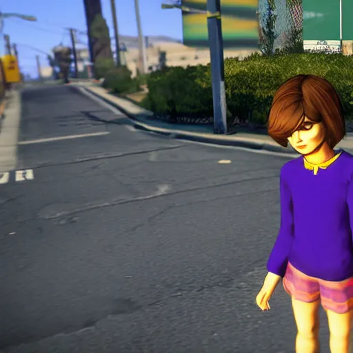 Image similar to Frisk from undertale in GTA V,