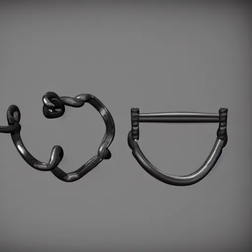 Image similar to shackles, photorealistic, 8 k