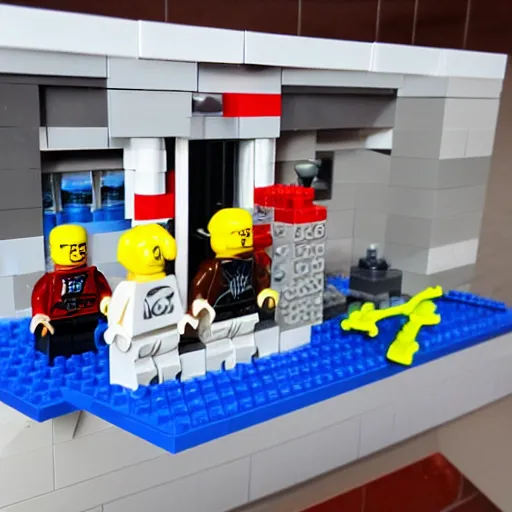 Image similar to Public Washroom Lego set