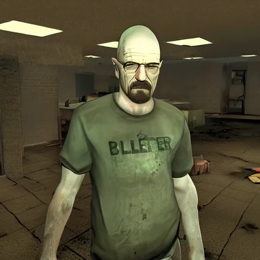 Image similar to Walter White in left 4 dead