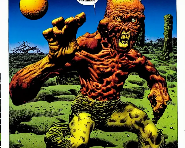 Image similar to richard corben