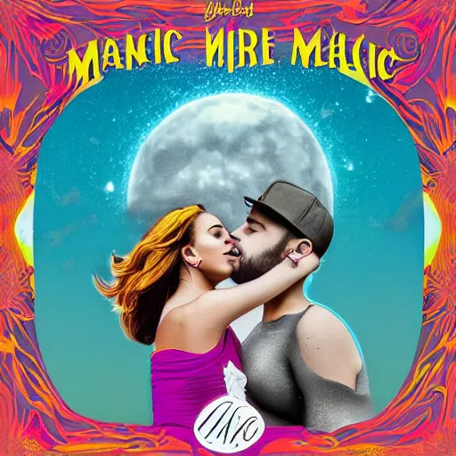 Prompt: an album cover for a romance album by rapper mac miller, divine feminine theme, creative, trending