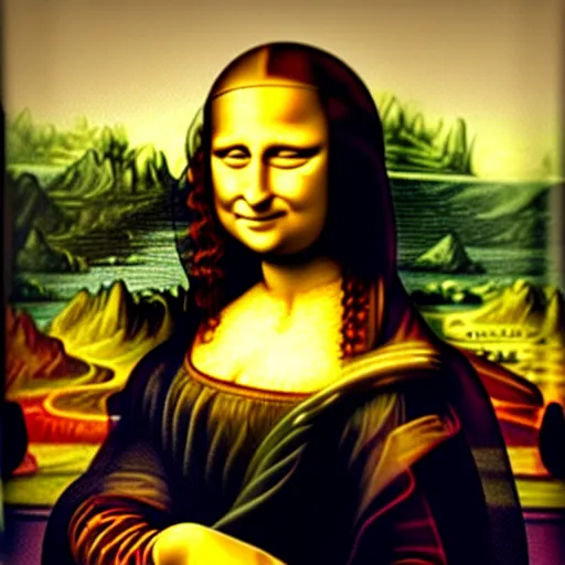 Image similar to the mona lisa