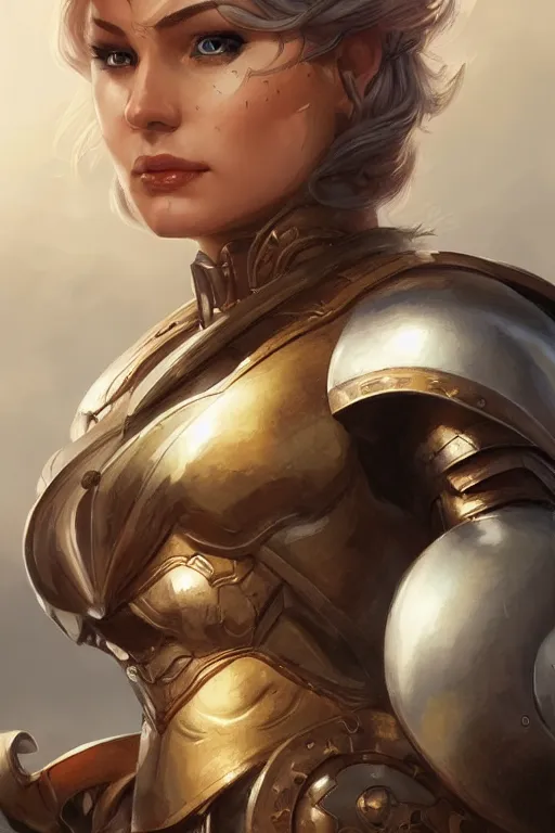 Image similar to amazon valkyrie athena, d & d, fantasy, portrait, highly detailed, headshot, digital painting, trending on artstation, concept art, sharp focus, illustration, art by artgerm and greg rutkowski and magali villeneuve