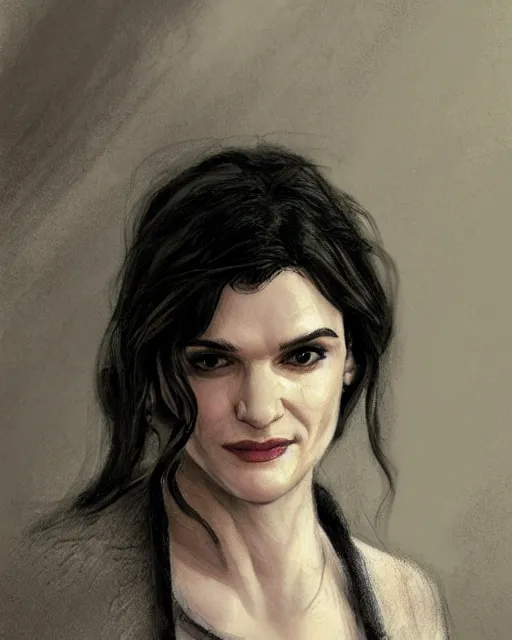 Image similar to rachel weisz, concept art