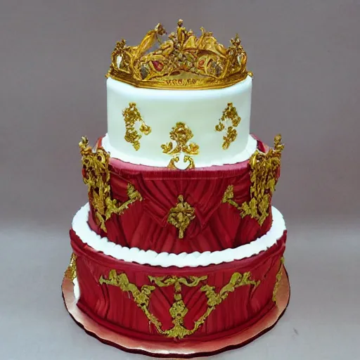 Image similar to Baroque cake