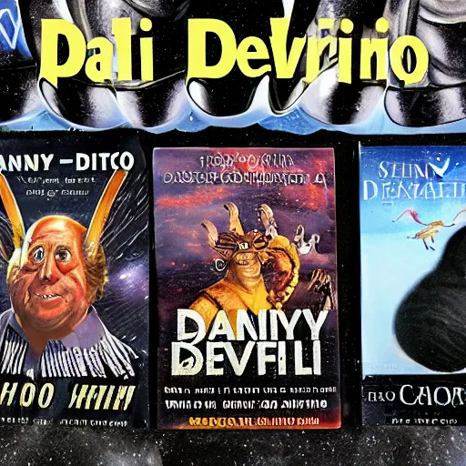 Image similar to Danny Devito Sci Fi Book Covers