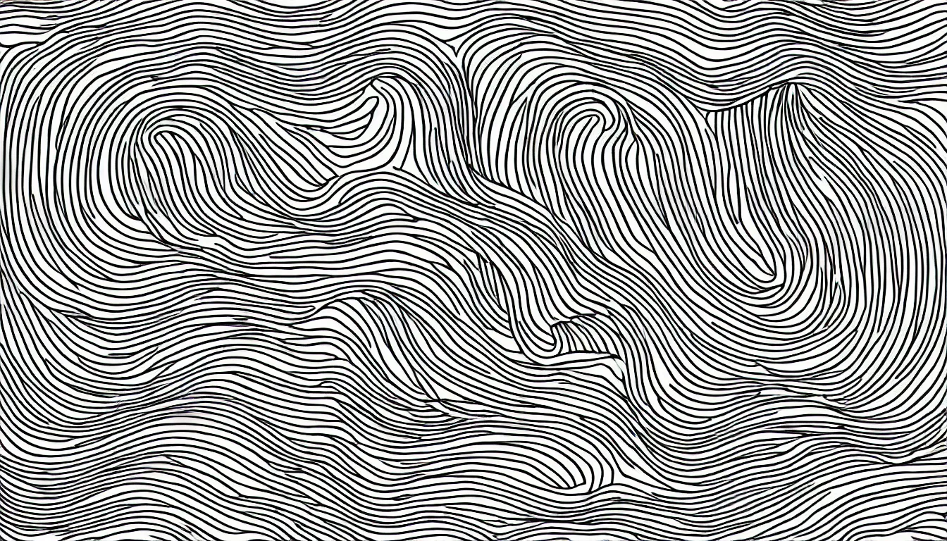 Image similar to ocean wave minimalist line drawing