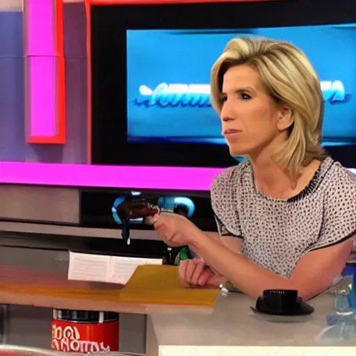 Image similar to laura ingraham snorting coke