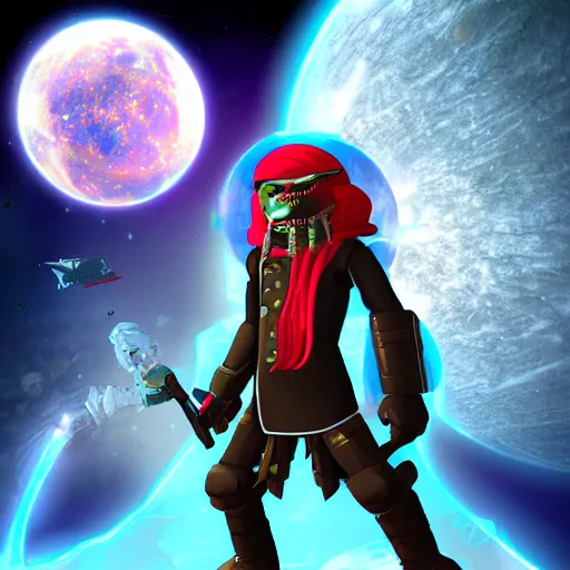 Image similar to space pirate