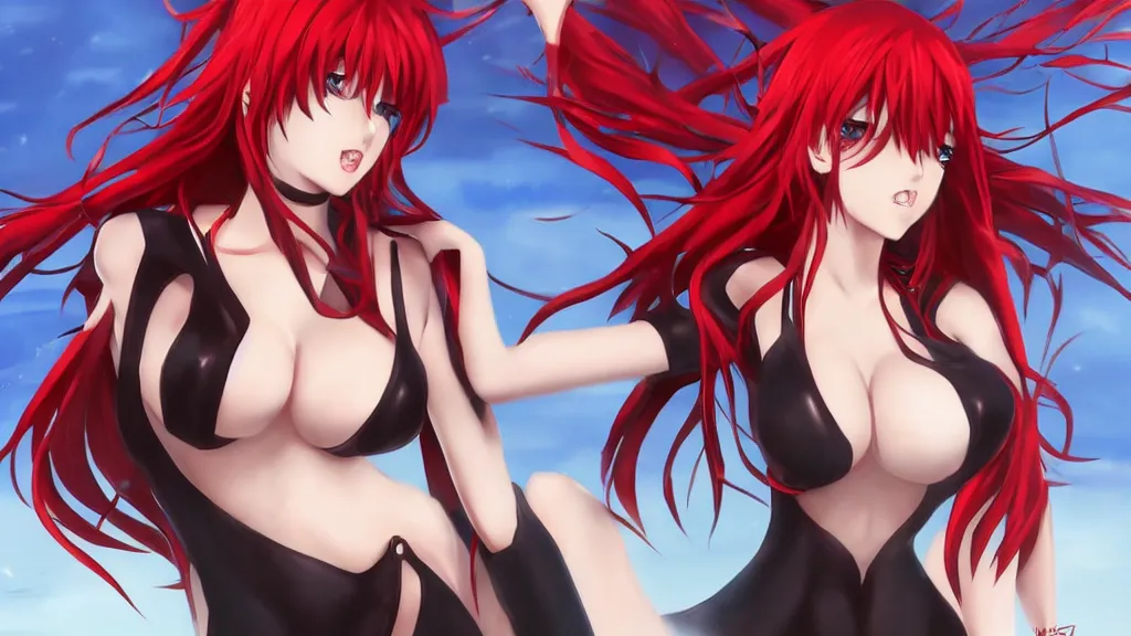 Image similar to Rias Gremory, fantasy artwork, award winning, very very very very very very very beautiful, artstation