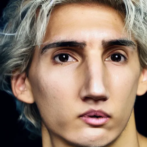 Image similar to really ugly xqc, big nose, underbite