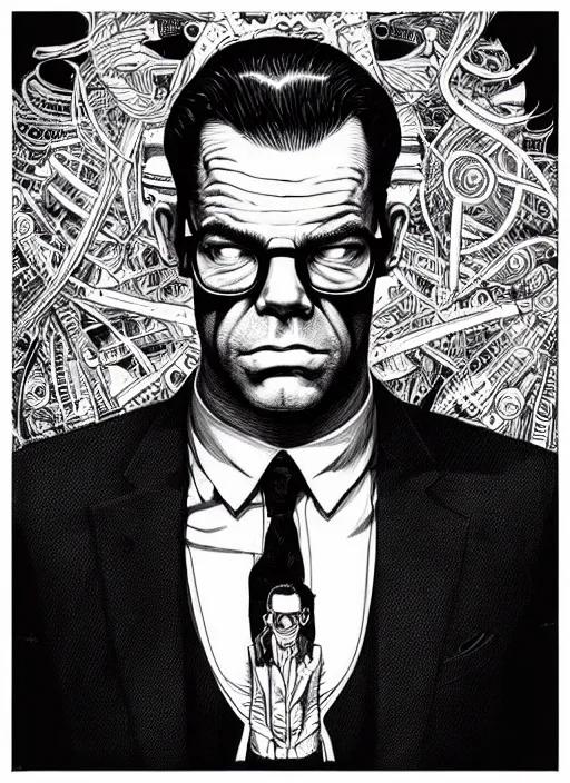 Image similar to highly detailed portrait of agent smith, magnificent, photographic realistic background, by james gilleard, by joe fenton, by kaethe butcher, trending on instagram, award winning details