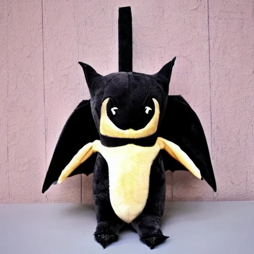 Prompt: cute plush bat