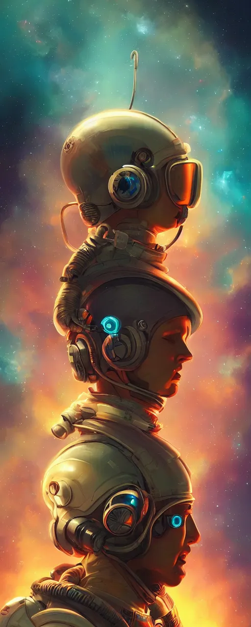 HD Cyberpunk Astronaut Wallpaper For Mobile