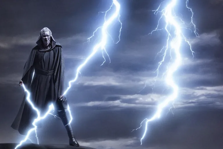 palpatine force lightning | Stable Diffusion | OpenArt