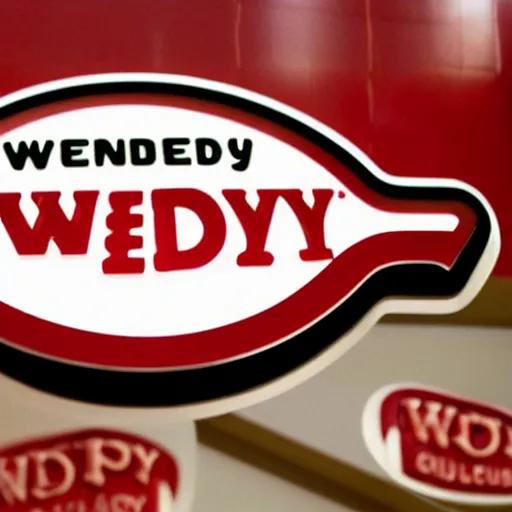 Prompt: wendys logo