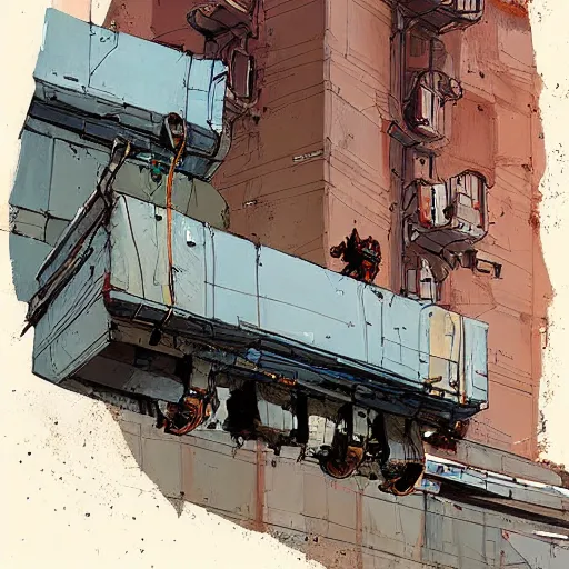 Prompt: artwork by Ian McQue