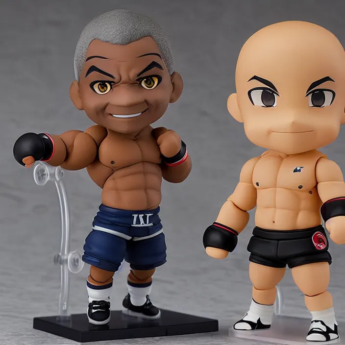 Image similar to mike tyson, an anime nendoroid of mike tyson, figurine, detailed product photo