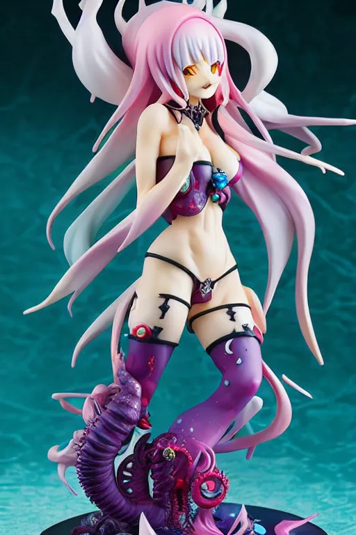 Prompt: clothed figurine of cosmic horrors, personification, official store photo, commercial photo, featured on amiami, 4 k, 8 5 mm, beautiful composition