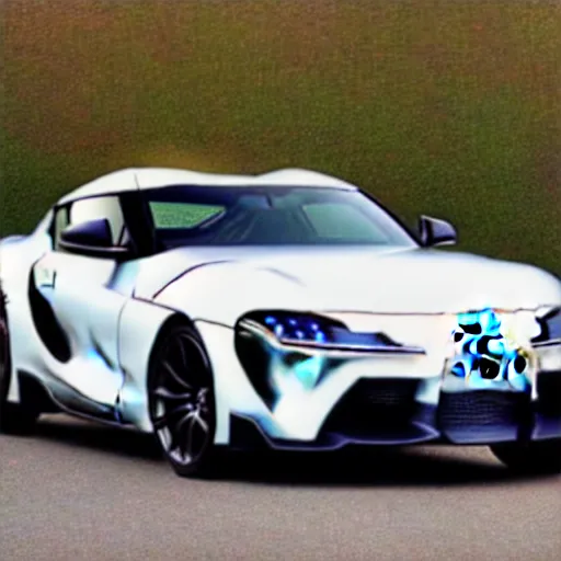 Image similar to toyota supra ma61 ,crossover quadra v tech