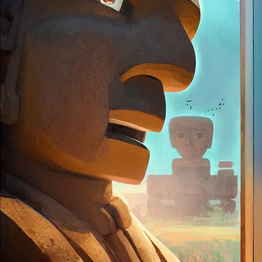 El moai en una anime opa moai internacional  rMoaiGreddit