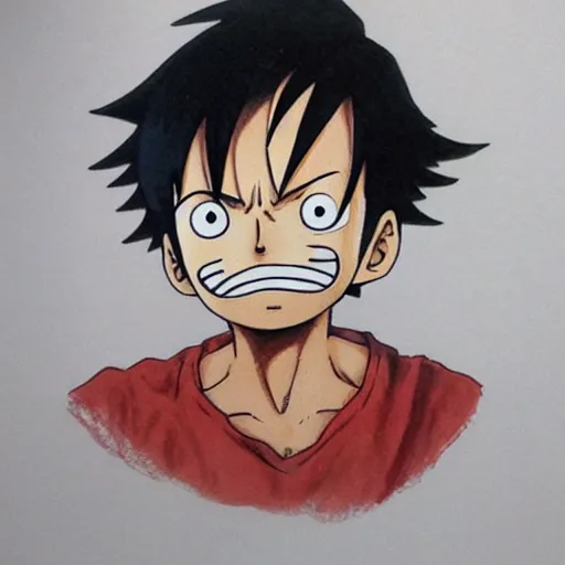 Image similar to luffy realistic