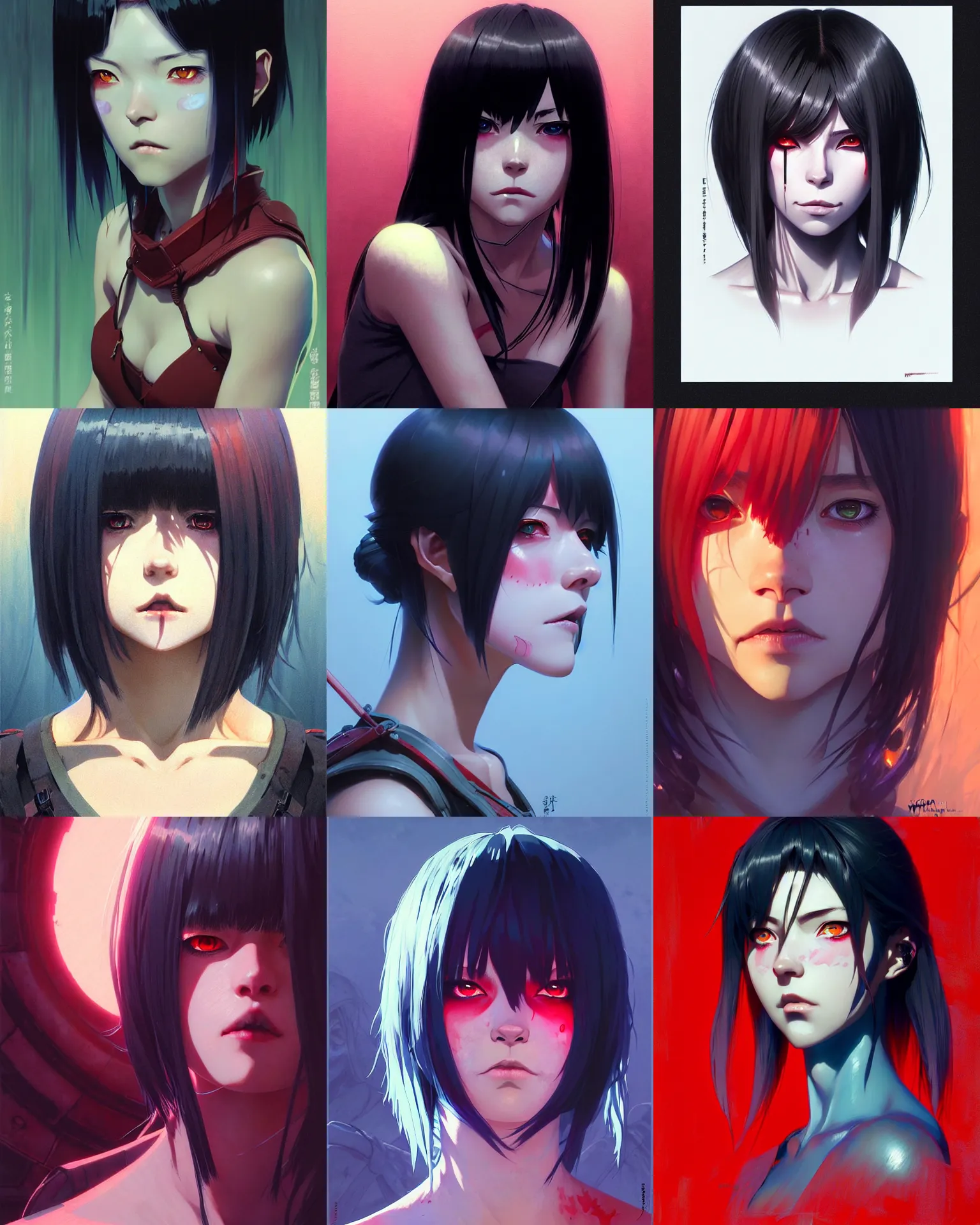 Prompt: a female orc | | very anime, fine - face, pretty face, realistic shaded perfect face, fine details. anime. realistic shaded lighting poster by ilya kuvshinov katsuhiro otomo ghost - in - the - shell, magali villeneuve, artgerm, jeremy lipkin and michael garmash and rob rey