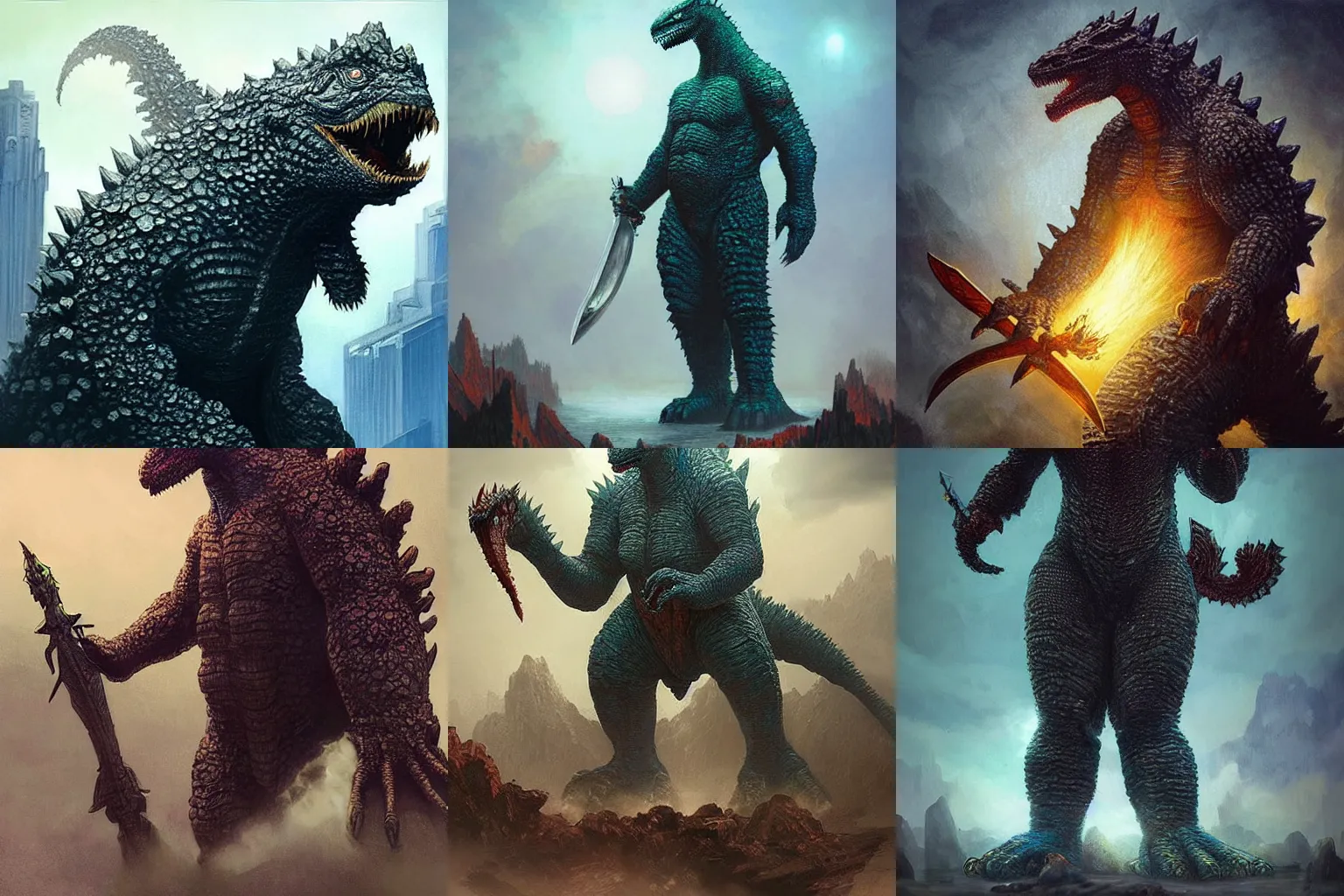 ArtStation - kaiju paradise in my style : kaiju